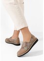 Zapatos Ariva barna női lakk félcipő
