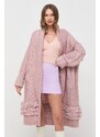 Guess pulóver könnyű, női, rózsaszín