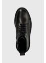 Marc O'Polo bőr cipő fekete, férfi, 30825896301100 MM1M3019