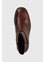 Vagabond Shoemakers bőr csizma SHEILA piros, női, lapos talpú, 5635.301.27