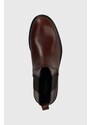 Vagabond Shoemakers bőr bokacsizma AMINA piros, női, lapos talpú, 5603.001.27