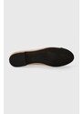 Tory Burch bőr balerina cipő CAP-TOE BALLET bézs, 154513-200
