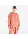 Női kapucnis pulóver Nike NSW Essential Clctn Fleece Oversized Hoodie Madder Root/ White