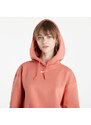 Női kapucnis pulóver Nike NSW Essential Clctn Fleece Oversized Hoodie Madder Root/ White