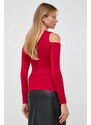 Guess pulóver könnyű, női, piros