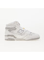 New Balance 650 White, magas szárú sneakerek
