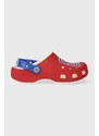 Crocs papucs NBA LA Clippers Classic Clog piros, 208863