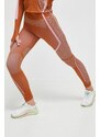 adidas by Stella McCartney edzős legging x TERREX True Nature narancssárga, mintás,