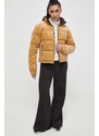 The North Face kifordítható sportdzseki női, sárga, téli