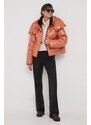Calvin Klein Jeans rövid kabát női, narancssárga, téli