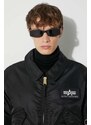Alpha Industries rövid kabát CWU 45 férfi, fekete, téli, 100102.03