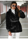 Női téli kabát fekete OZONEE JS/11Z8075Z