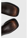 Vagabond Shoemakers bőr csizma DORAH barna, női, magassarkú, 5642.718.33