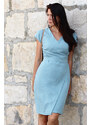 Linen wrap dress Lotika Premium collection