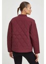 New Balance rövid kabát női, bordó, átmeneti, oversize