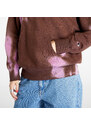Női kapucnis pulóver Champion Hooded Sweatshirt Brown/ Pink