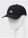adidas Performance baseball sapka Running Essentials fekete, nyomott mintás, HT6353