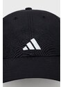 adidas Performance baseball sapka Running Essentials fekete, nyomott mintás, HT6353
