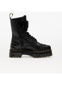 Dr. Martens Audrick 10i Boot Black Nappa Lux & Black Ajax & Black Soft Patent Pu, Női magas szárú sneakerek