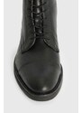 AllSaints bőr cipő Drago Boot fekete, férfi, MF561Z