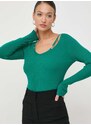 Morgan pulóver könnyű, női, zöld