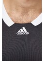 adidas Performance edzős póló Icon Squad fekete, HF6719