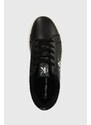 Calvin Klein Jeans bőr sportcipő CLASSIC CUPSOLE LOW ML LTH fekete, YM0YM00864