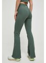 Dkny legging zöld, női, sima, DP3P3387