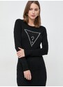 Guess pulóver ROSALIE könnyű, női, fekete, W4RR53 Z2NQ2