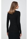 Guess pulóver ROSALIE könnyű, női, fekete, W4RR53 Z2NQ2