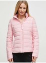 Guess rövid kabát SOLID női, rózsaszín, átmeneti, V4RL03 WF3X0