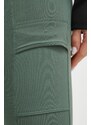 Dkny legging zöld, női, sima, DP3P3249