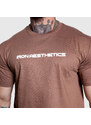 Férfi fitness póló Iron Aesthetics Infinity, barna