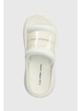 Calvin Klein Jeans papucs HYBRID SANDAL TPU IN LUM MET fehér, női, YW0YW01280