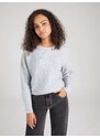ABOUT YOU Pulóver 'Vanessa' világosszürke