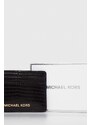 MICHAEL Michael Kors bőr kártya tok fekete