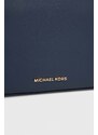MICHAEL Michael Kors bőr táska sötétkék