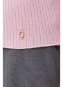 Guess pulóver ALLIE könnyű, női, rózsaszín, W4RR44 Z2YN2