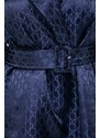 Marciano Guess kabát MONOGRAM női, sötétkék, átmeneti, 4RGL07 7026A