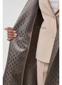 Marciano Guess kabát MONOGRAM női, barna, átmeneti, 4RGL07 7026A