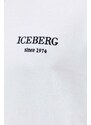 Iceberg pamut póló fehér, férfi, nyomott mintás