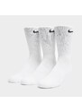 Nike 3-Pack Cushioned Crew Socks Női Kiegészítők Zoknik SX7664-100 Fehér