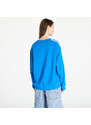 adidas Originals Női kapucnis pulóver adidas 3 Stripes Oversized Crew Sweatshirt Blue Bird