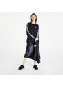 adidas Originals Női kapucnis pulóver adidas 3 Stripes Oversized Crew Sweatshirt Black