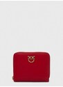 Pinko bőr pénztárca piros, női, 100249.A0F1