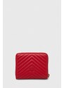 Pinko bőr pénztárca piros, női, 100249.A0GK