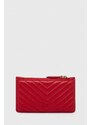 Pinko bőr pénztárca piros, női, 100251.A0GK
