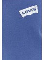 Levi's pamut póló lila, férfi, nyomott mintás