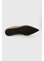 Vagabond Shoemakers bőr balerina cipő HERMINE bézs, 5733.001.13