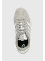 adidas bőr sportcipő COURT szürke, ID6280